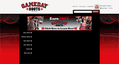 Desktop Screenshot of gamedayboots.com